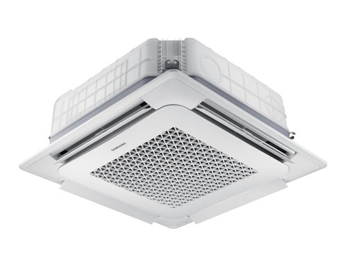 Immagine di Samsung CASSETTA 4 VIE WINDFREE ALTA EFFICIENZA Climatizzatore a cassetta monosplit inverter | unità esterna 13.4 kW trifase unità interna 48000 BTU AC140BN4PKG/EU+AC140BXAPNG/EU