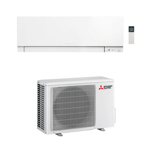 Immagine di Mitsubishi MSZ-EF Kirigamine Zen Climatizzatore a parete monosplit inverter Wi-Fi, bianco | unità esterna 3.5 kW unità interna 12000 BTU MUZ-EF35VG+MSZ-EF35VGKW
