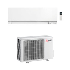 Immagine di Mitsubishi MSZ-EF Kirigamine Zen Climatizzatore a parete monosplit inverter Wi-Fi, bianco | unità esterna 4.2 kW unità interna 15000 BTU MUZ-EF42VG+MSZ-EF42VGKW