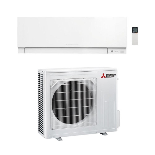 Immagine di Mitsubishi MSZ-EF Kirigamine Zen Climatizzatore a parete monosplit inverter Wi-Fi, bianco | unità esterna 5 kW unità interna 18000 BTU MUZ-EF50VG+MSZ-EF50VGKW