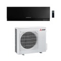 Immagine di Mitsubishi MSZ-EF Kirigamine Zen Climatizzatore a parete monosplit inverter Wi-Fi, nero | unità esterna 5 kW unità interna 18000 BTU MUZ-EF50VG+MSZ-EF50VGKB
