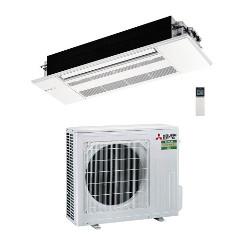 Immagine di Mitsubishi MLZ-KP Cassetta a una via Climatizzatore a cassetta monosplit inverter | unità esterna 5 kW unità interna 18000 BTU SUZ-M50VA+MLZ-KP50VF