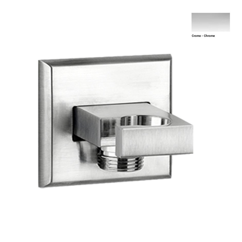 Immagine di Gessi MIMI presa acqua con attacco da 1/2" e supporto doccetta finitura cromo 31261#031