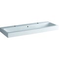 Immagine di Geberit ICON lavabo 120 cm con rubinetteria monoforo, colore bianco finitura lucido 124020000