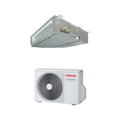 Immagine di Toshiba CANALIZZABILE STANDARD Climatizzatore canalizzabile monosplit inverter | unità esterna DIGITAL INVERTER 5 kW unità interna 18000 BTU RAV-GM561ATP-E1+RAV-HM561BTP-E