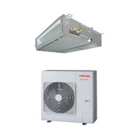 Immagine di Toshiba CANALIZZABILE STANDARD Climatizzatore canalizzabile monosplit inverter | unità esterna DIGITAL INVERTER 9.5 kW trifase unità interna 32000 BTU RAV-GM1101AT8P-E+RAV-HM1101BTP-E