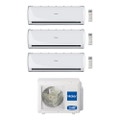 Immagine di Haier TUNDRA 2.0 R32 Climatizzatore a parete trial split inverter | unità esterna 5.5 kW unità interne 7000+9000+12000 BTU 3U55S2SR2FA+AS20TADHRA+AS25TADHRA+AS35TADHRA