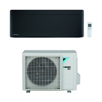 Immagine di Daikin STYLISH Climatizzatore a parete monosplit inverter Wi-Fi, nero | unità esterna 2.5 kW unità interna 9000 BTU SB.FTXA25BB/RXA
