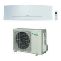 Immagine di Daikin EMURA R32 Climatizzatore a parete monosplit inverter Wi-Fi, bianco | unità esterna 2 kW unità interna 7000 BTU SB.FTXJ20MW/RXJM