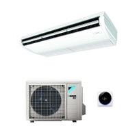 Immagine di Daikin FHA-A9 Pensile a soffitto R32 Climatizzatore monosplit inverter | unità esterna 3.4 kW unità interna 12000 BTU RXM35N9+FHA35A9