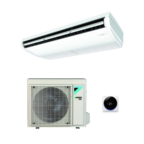 Immagine di Daikin FHA-A9 Pensile a soffitto R32 Climatizzatore monosplit inverter | unità esterna 5 kW unità interna 18000 BTU RXM50N9+FHA50A9