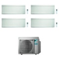 Immagine di Daikin STYLISH R32 Climatizzatore a parete quadri split inverter Wi-Fi bianco | unità esterna 6.8 kW unità interne 9000+9000+9000+9000 BTU 4MXM68N+4xFTXA25AW