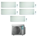 Immagine di Daikin STYLISH R32 Climatizzatore a parete penta split inverter Wi-Fi bianco | unità esterna 7.8 kW unità interne 9000+9000+9000+9000+15000 BTU 5MXM90N+4xFTXA25AW+FTXA42AW