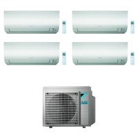 Immagine di Daikin PERFERA FTXM-N R32 Climatizzatore a parete quadri split inverter Wi-Fi bianco | unità esterna 6.8 kW unità interne 9000+9000+9000+9000 BTU 4MXM68N+4xFTXM25N