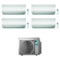 Immagine di Daikin PERFERA FTXM-N R32 Climatizzatore a parete quadri split inverter Wi-Fi bianco | unità esterna 7.4 kW unità interne 9000+9000+9000+9000 BTU 4MXM80N+4xFTXM25N