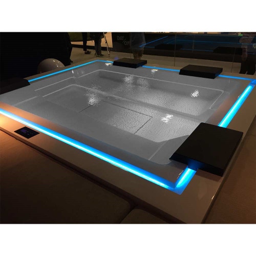 Immagine di Treesse Cromoterapia con led perimetrali per bordo a sfioro B