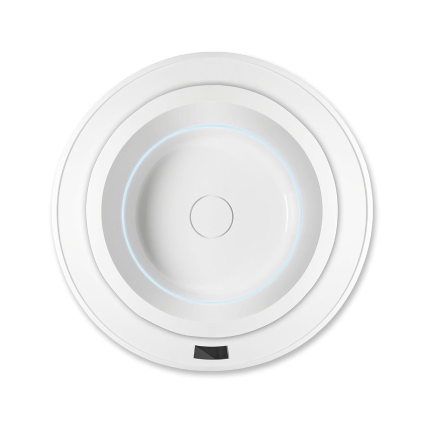 Immagine di Treesse GHOST FUSION SPA 200 minipiscina rotonda Ø 200 H.67 cm, con idromassaggio Ghost System e comando touch V861EBN