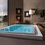 Immagine di Treesse GHOST FUSION SPA 230 minipiscina da interno rettangolare L.230 P.180 H.67 cm, con idromassaggio Ghost System e comando touch V863H