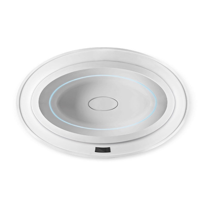 Immagine di Treesse GHOST FUSION SPA 231 minipiscina ovale L.230 P.150 H.67 cm, con idromassaggio Ghost System e comando touch V864EBN