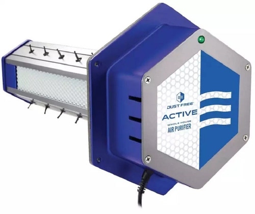 Immagine di Air Control ACTIVE 12" Sanificatore Aria per impianti canalizzati, Efficace contro batteri, virus, muffe, allergeni, odori, composti organici e volatili, polveri ultrafini (portata d'aria max 3000 m³/h) ACDF13071