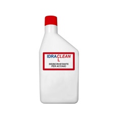 Immagine di Foridra IDRACLEAN L disincrostante energico per scambiatori in acciaio inox e circuiti di acqua sanitaria, bottiglia da 1 kg I.LTB