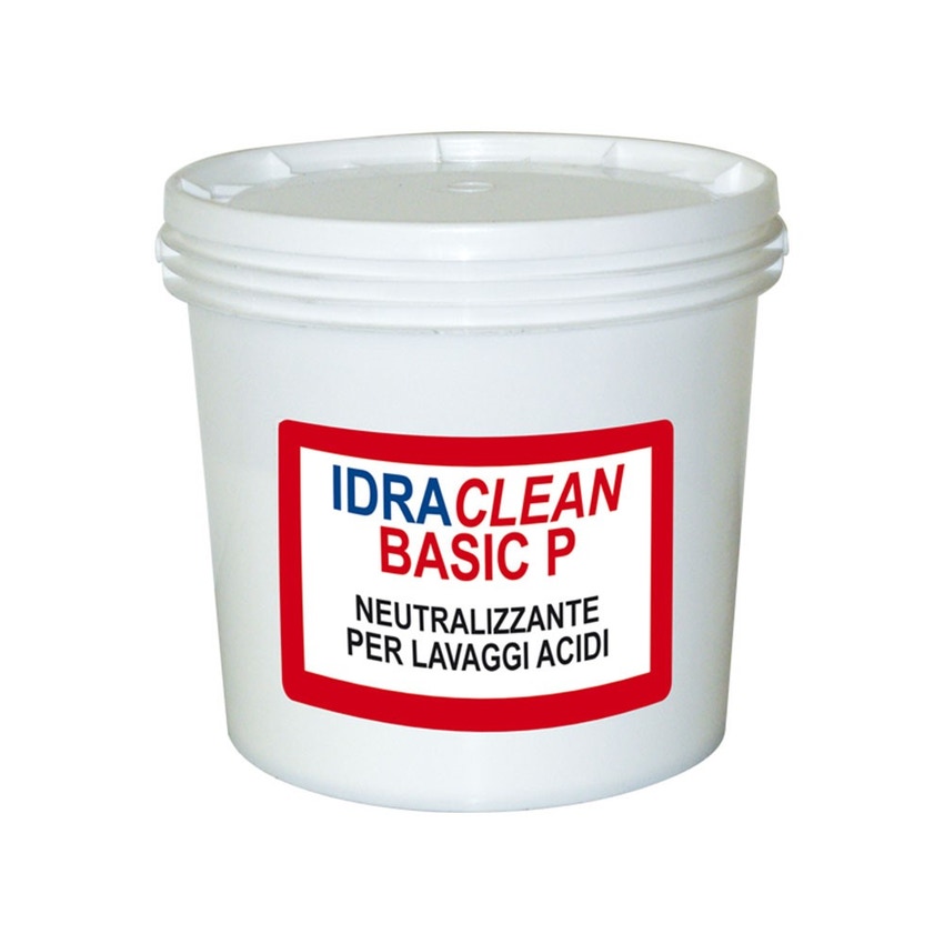 Immagine di Foridra IDRACLEAN BASIC P neutralizzante da utilizzare dopo una disincrostazione con acido, secchio da 5 kg I.BPT5