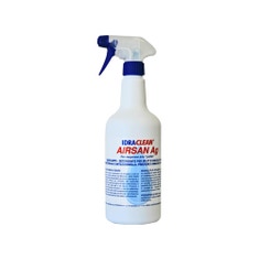Immagine di Foridra IDRACLEAN AIRSAN Ag biocida a base di perossido di idrogeno e ioni argento ad azione detergente e sanificante, bottiglia da 0.75 kg I.AIRSB