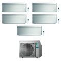 Immagine di Daikin STYLISH R32 Climatizzatore a parete penta split inverter Wi-Fi silver | unità esterna 7.8 kW unità interne 7000+7000+7000+7000+9000 BTU 5MXM90N+FTXA[20|20|20|20|25]BS