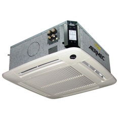 Immagine di Aermec FCLI Ventilconvettore INVERTER a cassetta 4 vie per impianto 2 tubi con valvola a 3 vie interna FCLI122