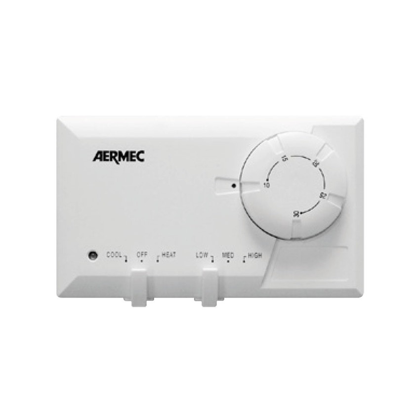 Immagine di Aermec Termostato elettronico a parete per ventilconvettori, con ventilazione termostatata o continua WMT10