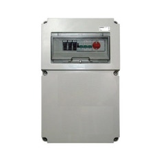 Immagine di Aermec VMF Quadro elettrico per il comando/controllo completo di un accumulo di acqua sanitaria (comando valvola 3 vie + comando resistenza integrativa da 3 kW monofase + antilegionella e sonda di temperatura) VMF-ACS3KM