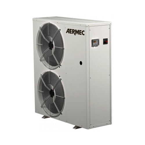 Immagine di Aermec ANL090 Refrigeratore condensato ad aria con accumulo e pompa maggiorata trifase ANL090°Q°°Y°°