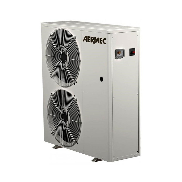 Immagine di Aermec ANL Refrigeratore condensato ad aria con accumulo e pompa maggiorata trifase ANL090°Q°°Y°°