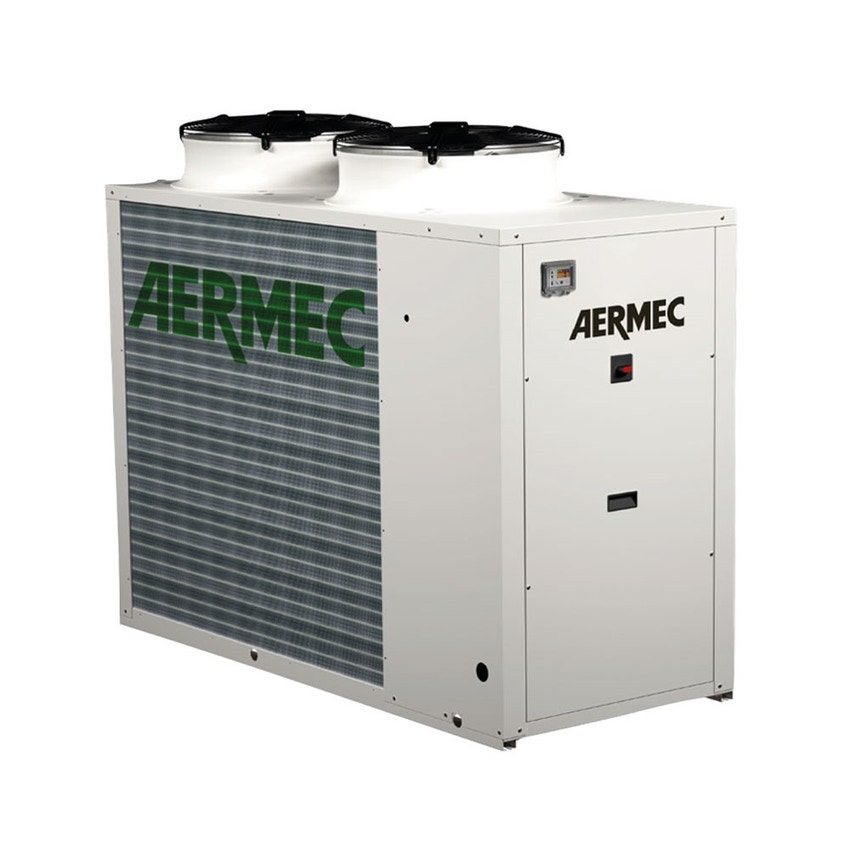 Immagine di Aermec ANL Refrigeratore condensato ad aria con accumulo e pompa maggiorata trifase ANL152°Q°°°°°