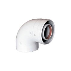 Immagine di Baxi Curva coassiale 90° Ø 60/100 partenza caldaia KHG71410141