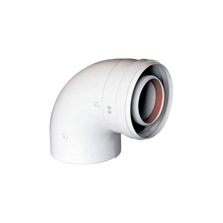 Immagine di Baxi Curva coassiale 90° Ø 60/100 partenza caldaia KHG71410141
