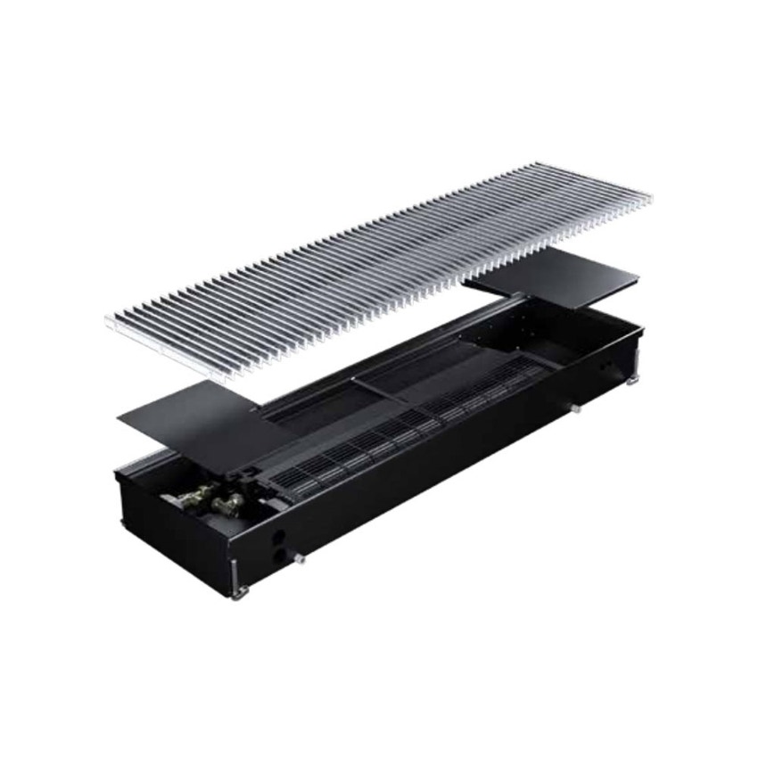 Immagine di Sabiana Carisma Floor CFP-ECM 2T 900-130-330 Ventilconvettore a pavimento per impianto a 2 tubi, con griglia arrotolabile SENZA scheda di regolazione (attacchi tipo A1) 0065501A1