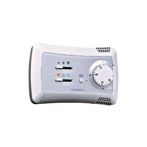 Immagine di Sabiana WM-TQR Comando a parete 3 velocità con termostato elettronico e commutatore estate/inverno a bordo/centralizzato 9066631