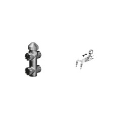 Immagine di Sabiana Valvola a 3 vie ON-OFF + kit collegamento semplificato non montata (modello 02-12-22-32) 9079520W