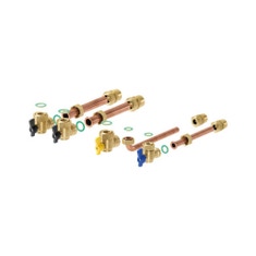 Immagine di Beretta Kit raccordi idraulici a muro e rubinetti riscaldamento, sanitario e gas per caldaie combinate  20133516