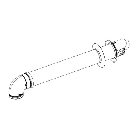 Immagine di Beretta Kit terminale orizzontale Ø 60/100 M 20129175