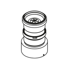 Immagine di Beretta Kit clapet per sdoppiato Ø 80 per canne fumarie collettive in pressione 20164664