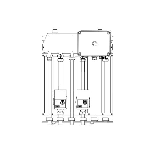Immagine di Baxi Kit RILANCIO+ per gestione 2 zone dirette 7222365