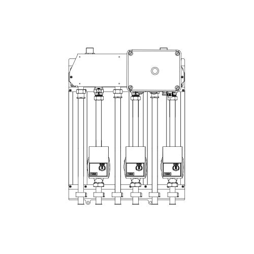Immagine di Baxi Kit RILANCIO+ per gestione 3 zone dirette 7222366