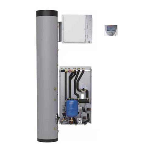 Immagine di Immergas Kit TRIO V2 SISTEMA BASE Pompa di calore aria-acqua Inverter AUDAX 8 con gruppo idronico TRIO V2, per impianti a due zone 3.027810+3.027830+3.024713