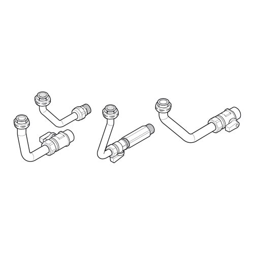 Immagine di Vaillant Set tubi e raccordi per riscaldamento e ACS ecoTEC intro 0010031983