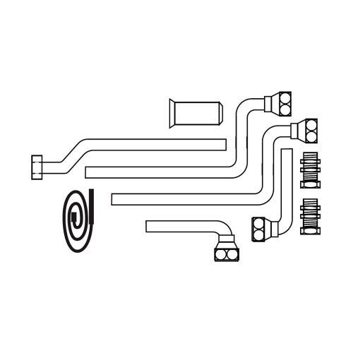 Immagine di Vaillant Kit collegamento in colonna caldaia - bollitore uniSTOR VIH R 120/6 0020151261