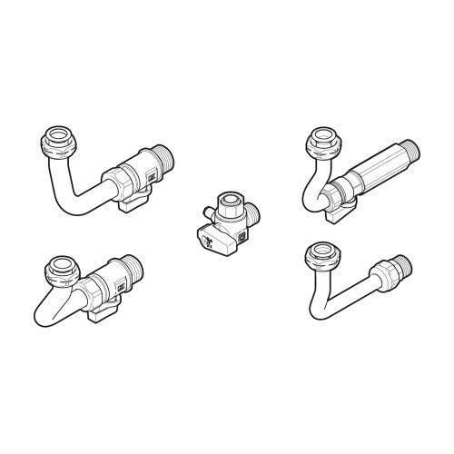 Immagine di Vaillant Set tubi e raccordi per riscaldamento e ACS per nuova dima 0020235520