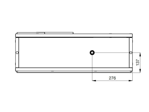 Immagine di Irsap IRSAIR H 150 controllo E unità di ventilazione a doppio flusso con recupero di calore con controllo remoto Touch Screen, posizionamento orizzontale URED015HRE000