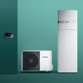 Immagine di Vaillant Kit aroTHERM split VWL 45/5 AS 230V S3 Pompa di calore aria/acqua monofase + uniTOWER split VWL 68/5 IS Modulo a basamento 0010038589